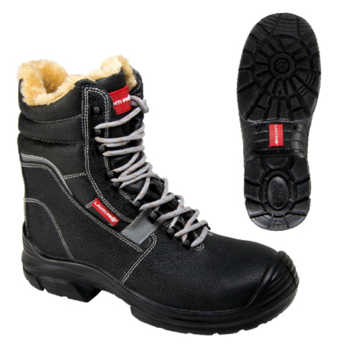 Oferte la Cizma lucru s3src din piele cu blana - 47