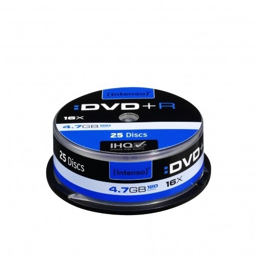 Oferte la DVD+R Intenso 4.7GB 16X, Cake box 25 bucati
