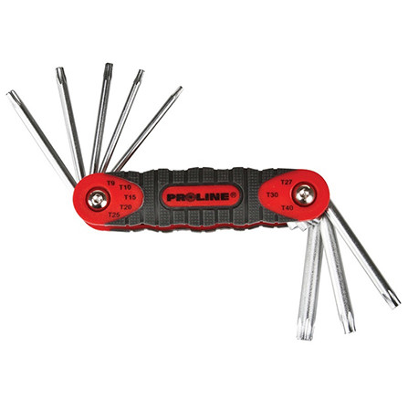 Oferte la SET CHEI NEGATIVE CR-VA TORX CU MANER T9-T40 - 8P.