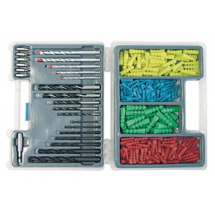 Oferte la SET BURGHIE-ZIDARIE-LEMN-METAL/VARFURI-DIBLURI - 300P.