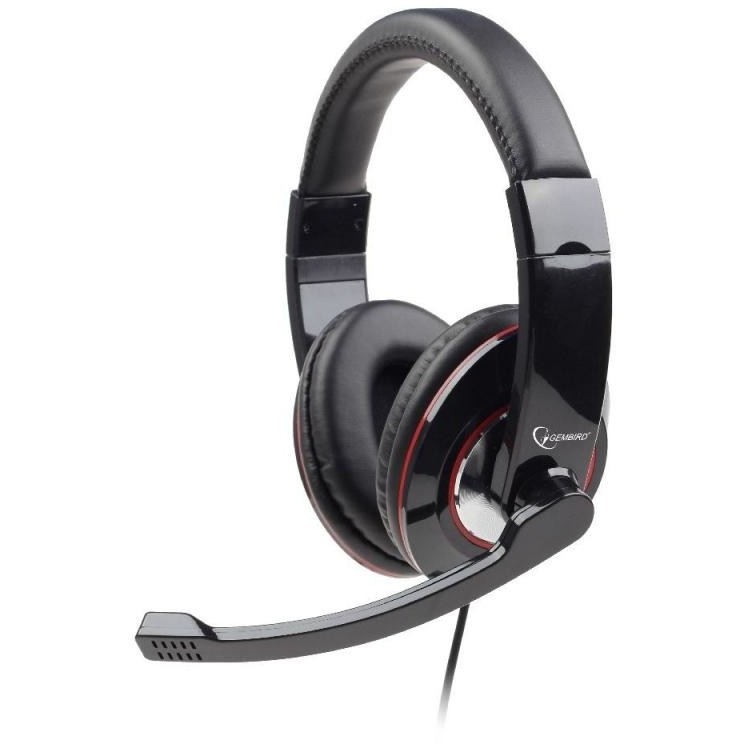 Casti MHS-001 Headset cu microfon, negre