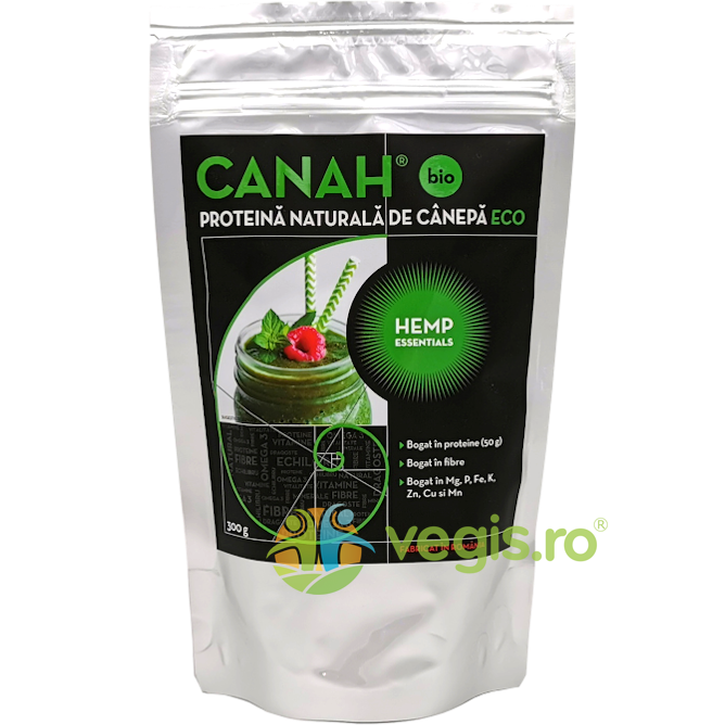 Oferte la Pudra Proteica de Canepa Ecologica/Bio 300g