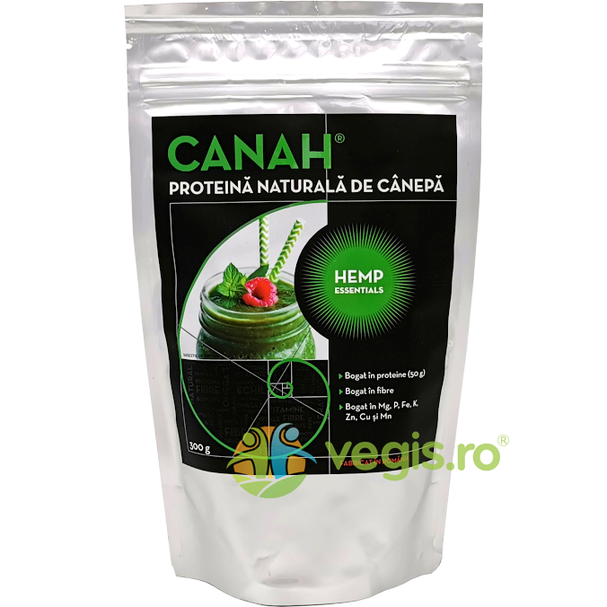 Oferte la Pudra Proteica (Proteina naturala) de Canepa 300g