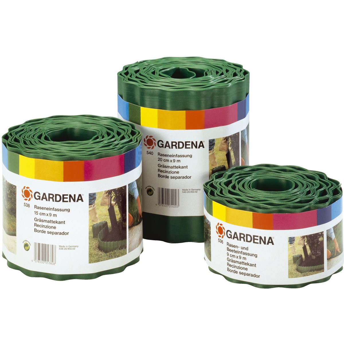 Oferte la separator de gazon, 15 cm, verde