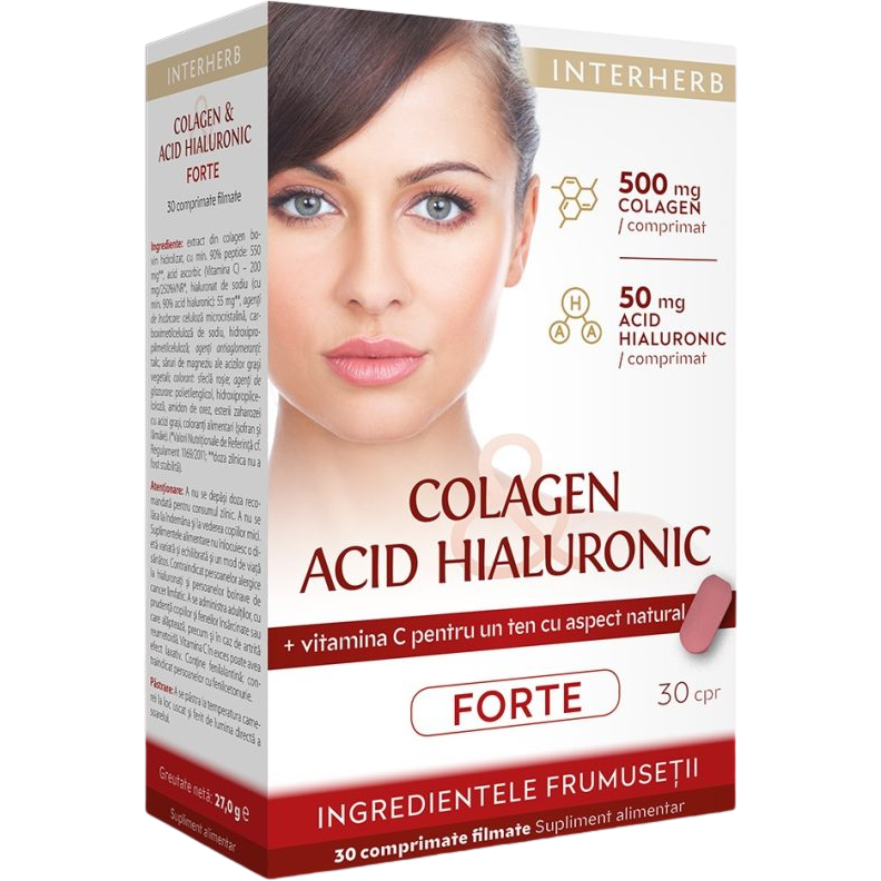 Oferte la Colagen si Acid Hialuronic Forte 30tb