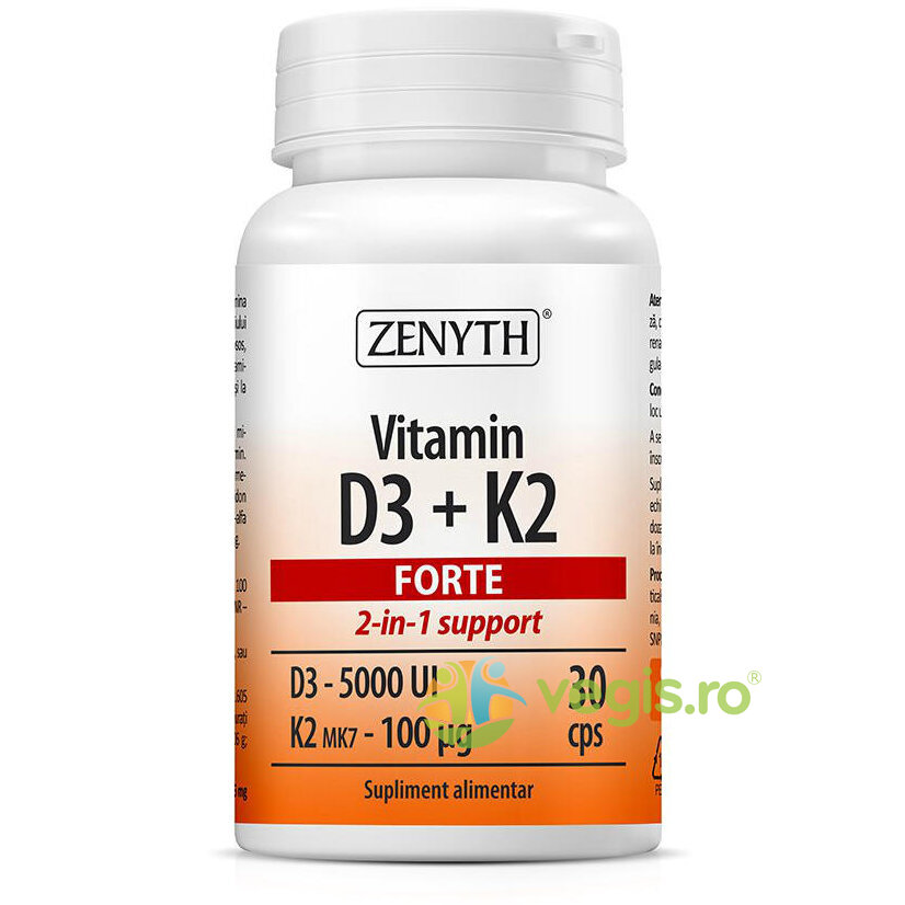 Oferte la Vitamina D3+K2 Forte 30cps