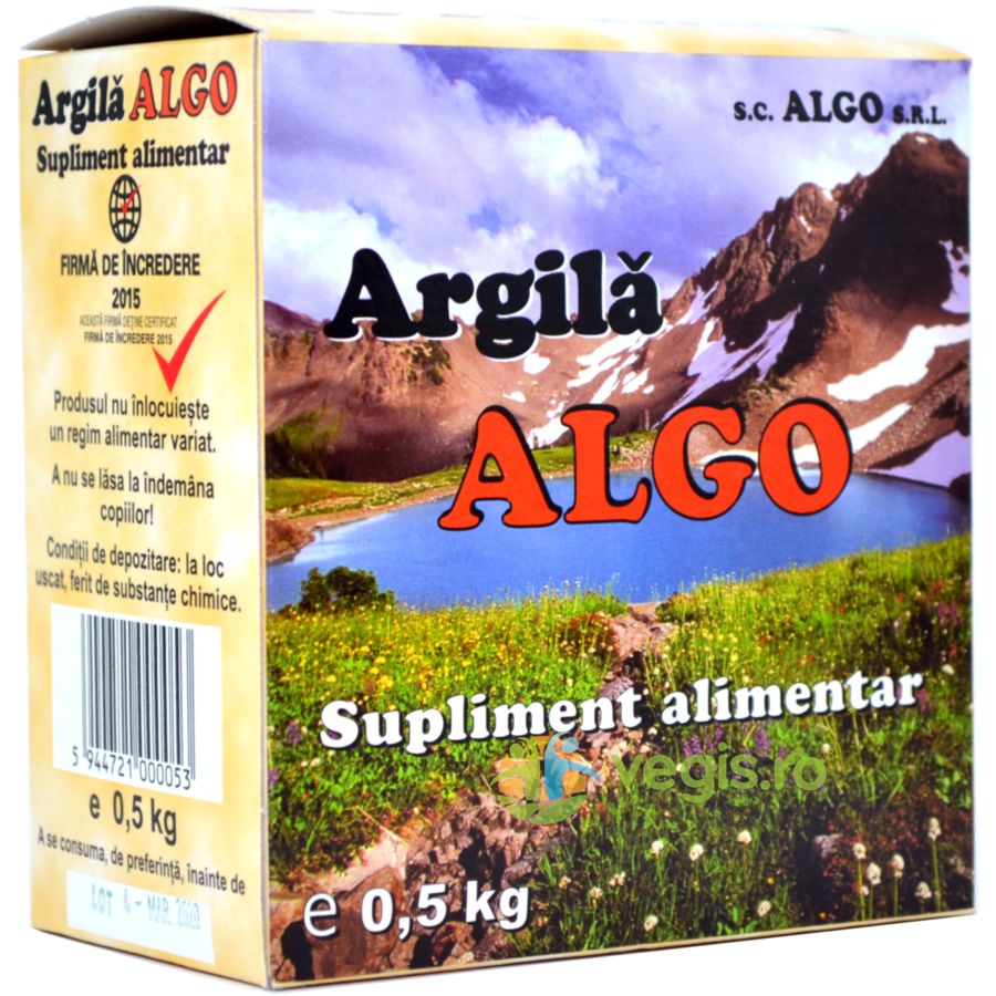 Oferte la Argila Algo bulgari 500g