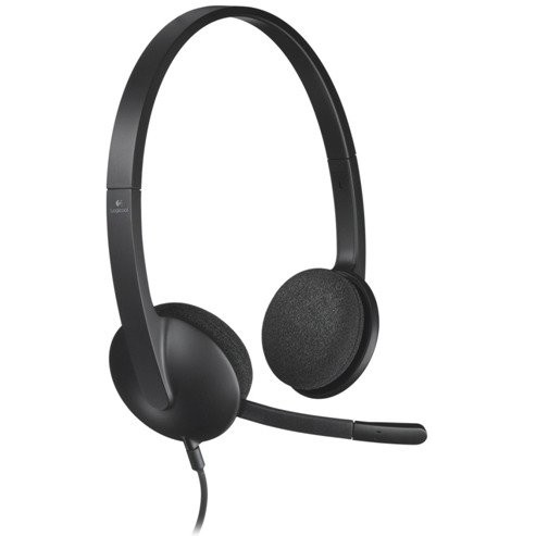 Oferte la Casti H340 Headset cu microfon, negre