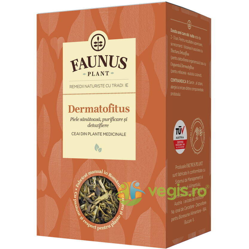 Oferte la Ceai Dermatofitus (Piele Sanatoasa, Purificare si Detoxifiere) 90g