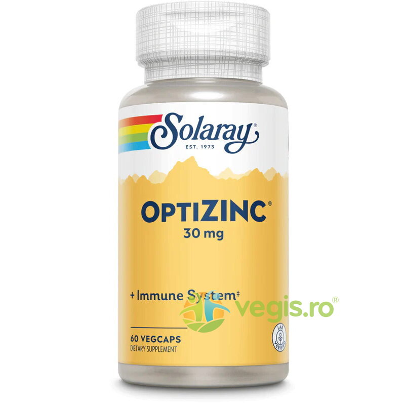 Oferte la Optizinc 30mg 60cps Secom,