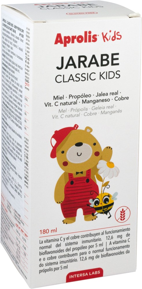 Oferte la Classic Kids Sirop pentru copii, cu propolis si plante 180ml Aprolis