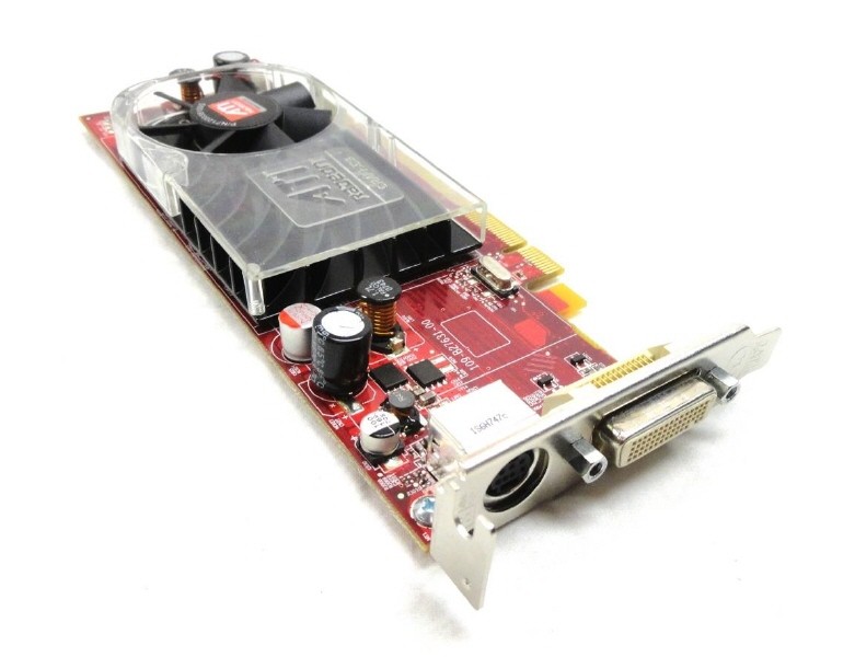 Oferte la Placa video: ATI Radeon 2400 HD XT; 256 MB; PCI-E 16X; 1 x DMS-59; 1 x SVIDEO; CN0CP3091374092902R9A01, 0CP309, 0HW916""