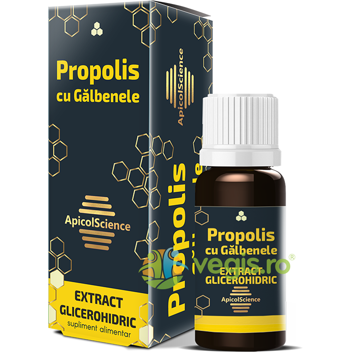 Oferte la Propolis cu Galbenele Extract Glicerohidric 30ml