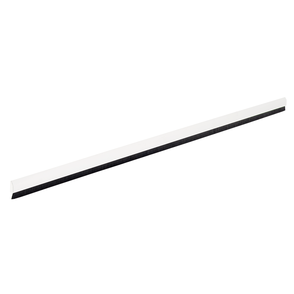 Oferte la Prag izolator Geko Aluflex, aluminiu + PVC, perie nylon, alb