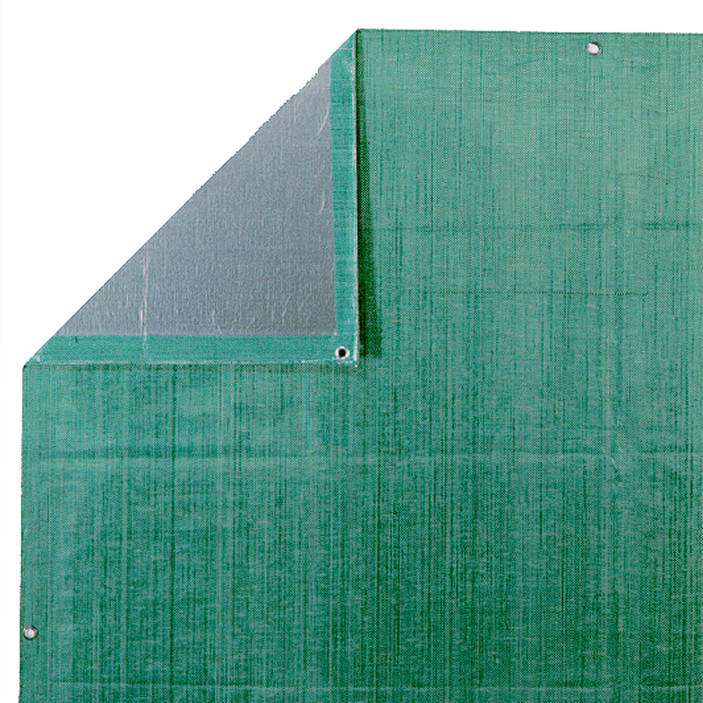 Oferte la Prelata tesuta grea Guttaplane rezistenta UV, 6 x 8 m, verde/argintiu