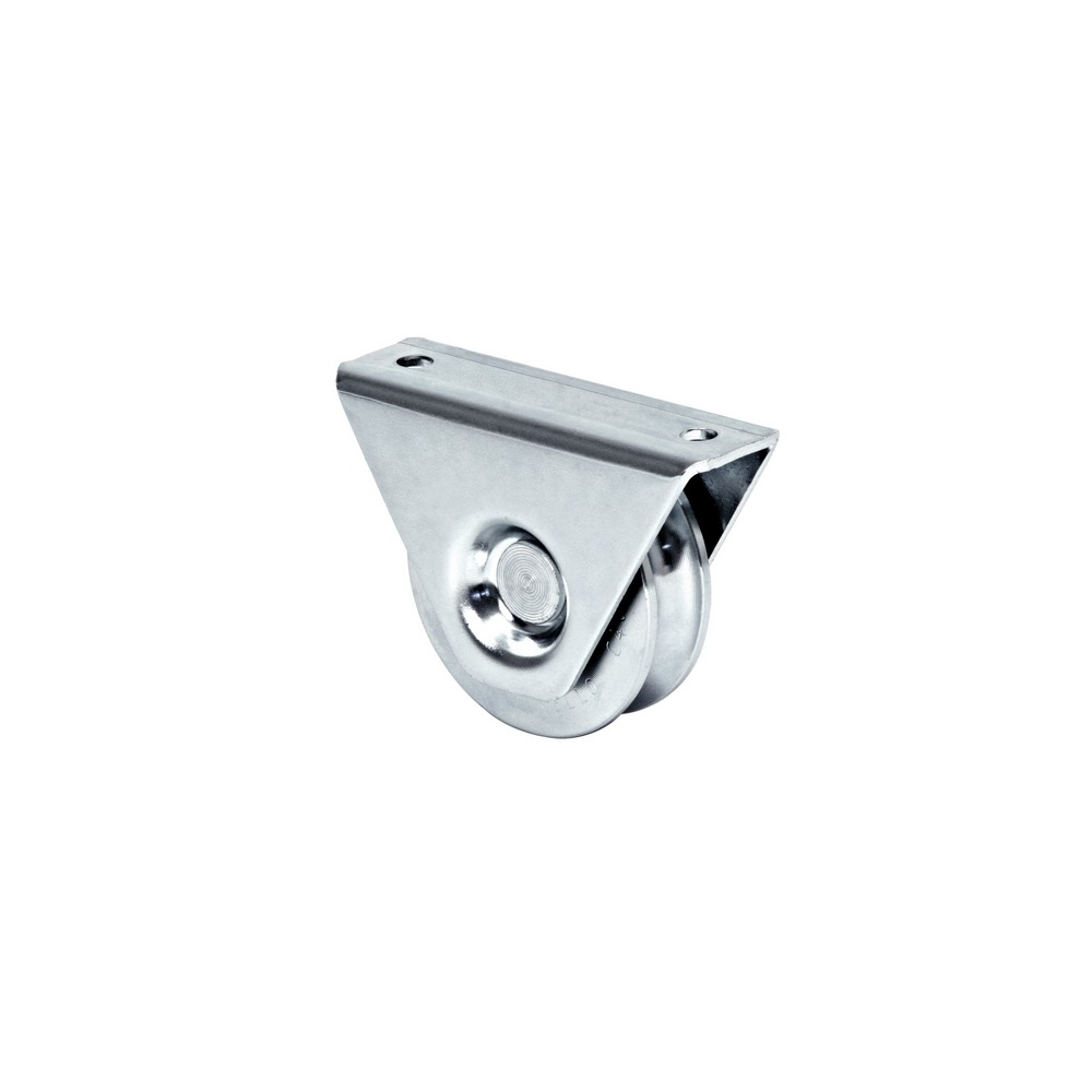 Oferte la Rola aplicata cu rulment Comunello, pentru porti culisante, otel zincat, profil U, diametru 98 mm