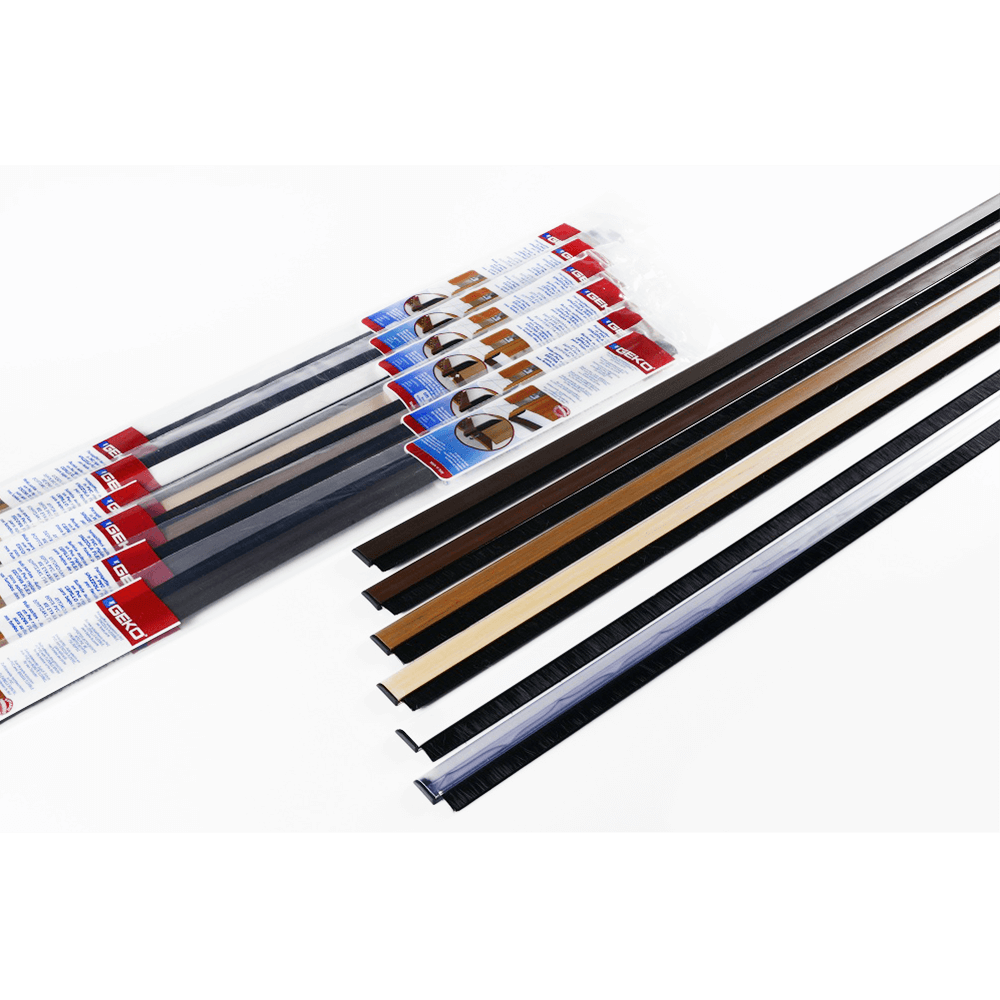 Oferte la Prag izolator Geko Plastiflex, PVC, perie nylon, maro