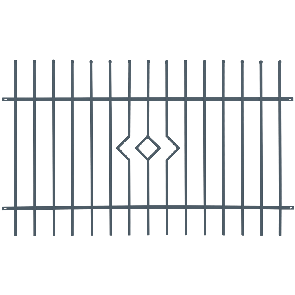 Oferte la Panou gard Cristal, otel galvanizat, gri antracit, RAL 7016, 1200 x 2000 mm