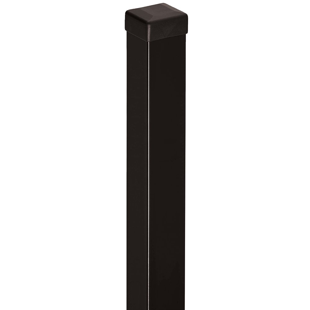 Oferte la Stalp panou gard Cronos, otel, patrat, negru, RAL 9005, 2.4 m, 50 x 50 mm