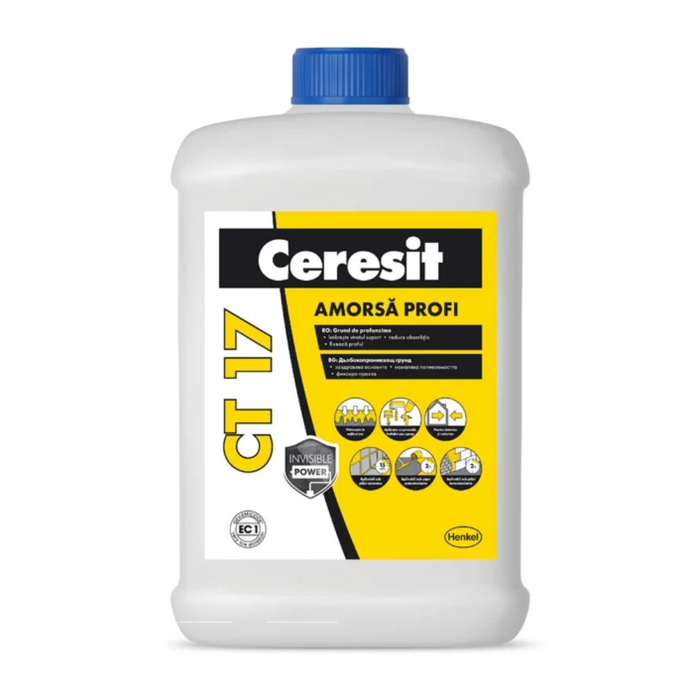 Oferte la Amorsa perete Ceresit CT 17, interior/exterior, 2 L