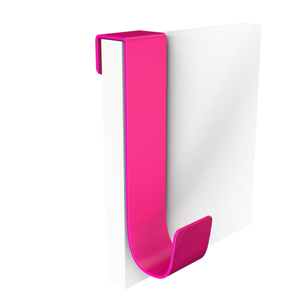 Oferte la Agatator haine, agatare dubla, aluminiu, fuchsia, 60 x 45 x 190 mm