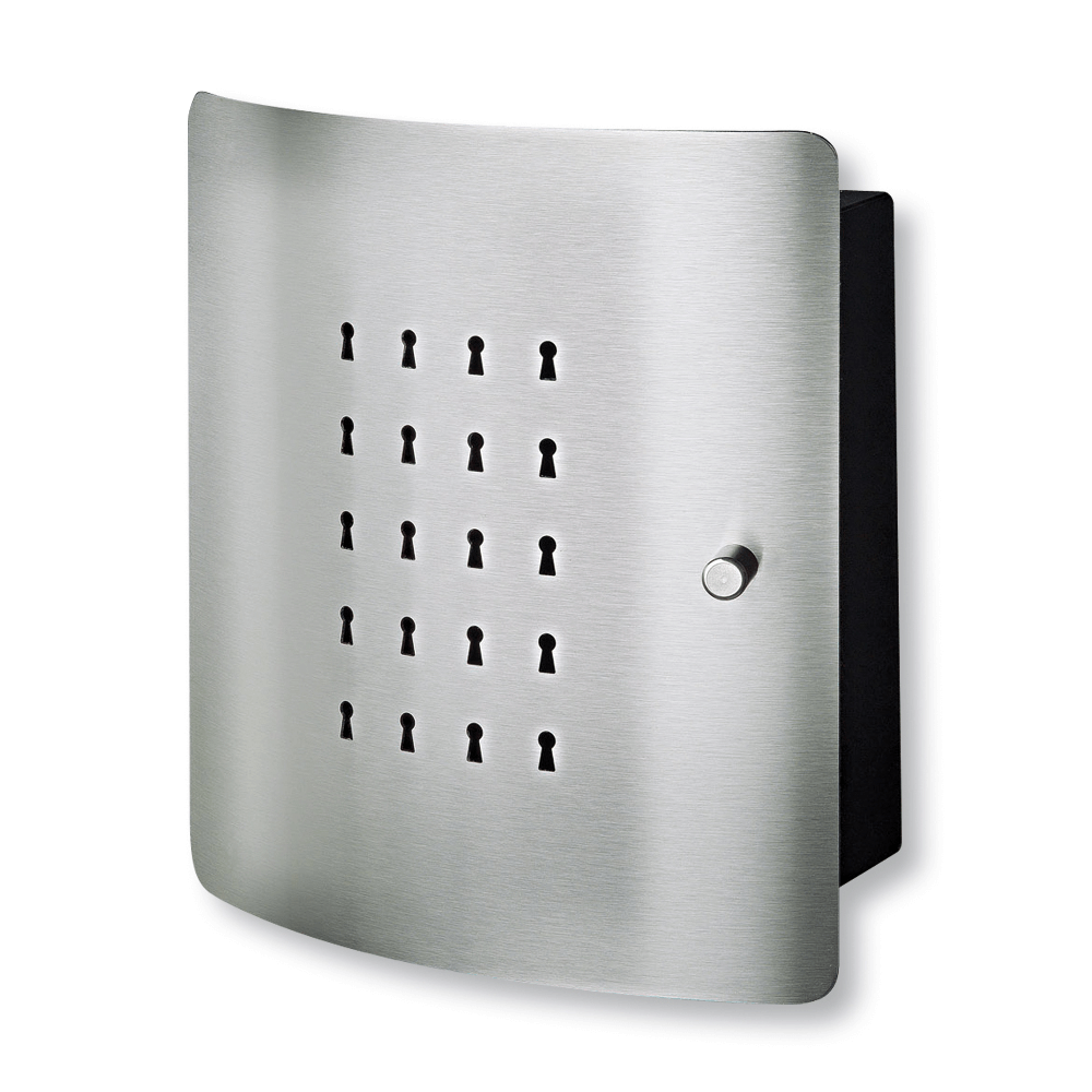 Oferte la Cutie de chei cu usa din otel inoxidabil, Slot, 240 x 210 x 70 mm