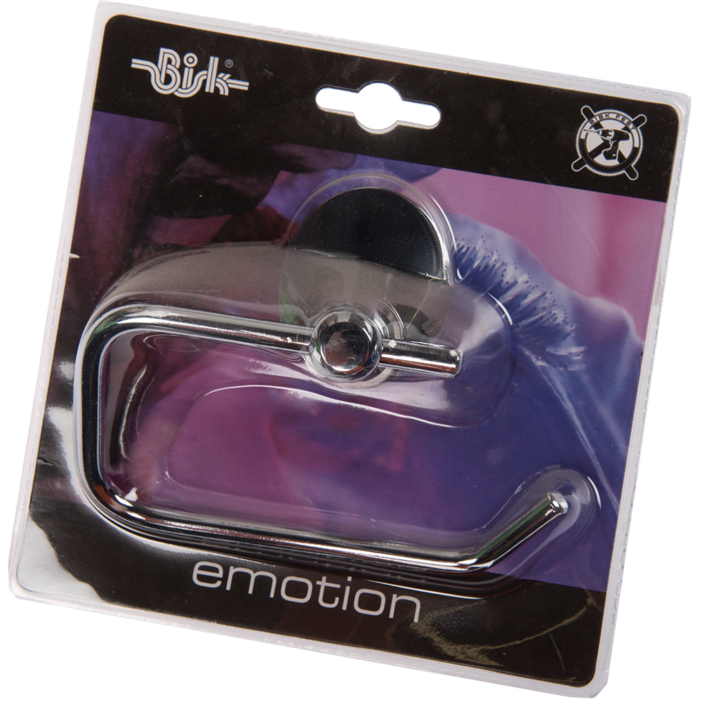 Oferte la Suport hartie igienica fara aparatoare Bisk Emotion, metal, 11,5 x 5 x 14 cm