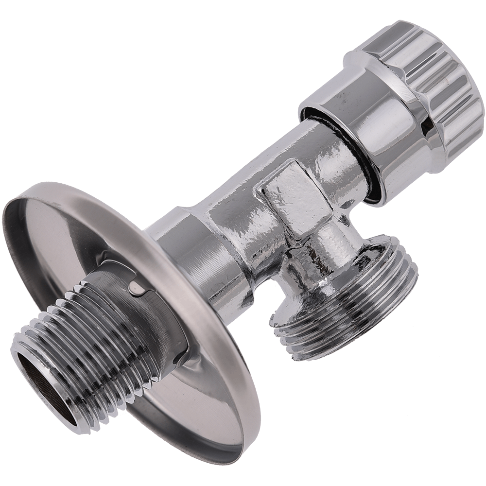 Oferte la Robinet coltar EKO, filet exterior - interior, alama, crom, 1/2'', 3/4''