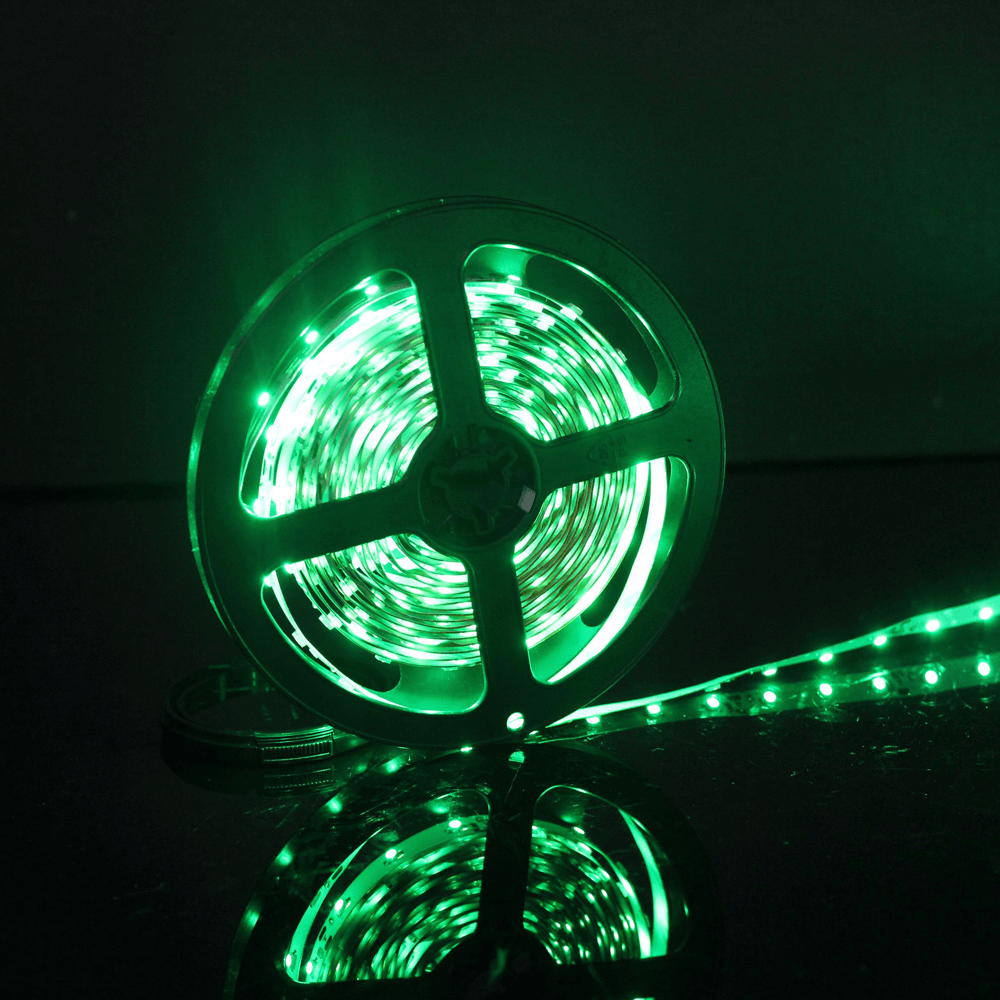 Oferte la Banda LED Flink, verde, 60 leduri/m, rola 5 m