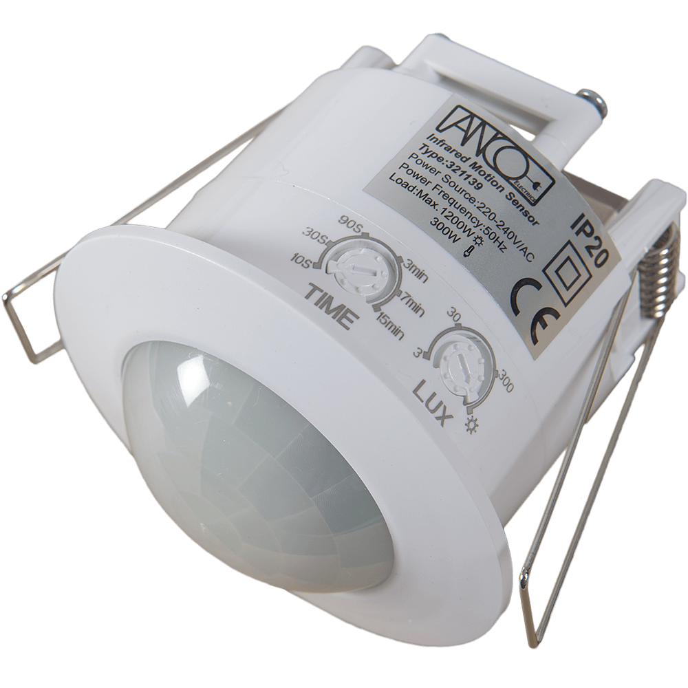 Oferte la Senzor de miscare Anco ST 360, alb, 1200 W, 6 m