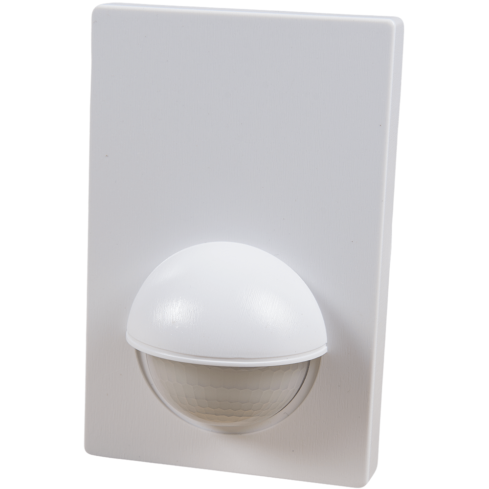 Oferte la Senzor de miscare infrarosu plat, 180 grade, 1200 W, IP44, alb