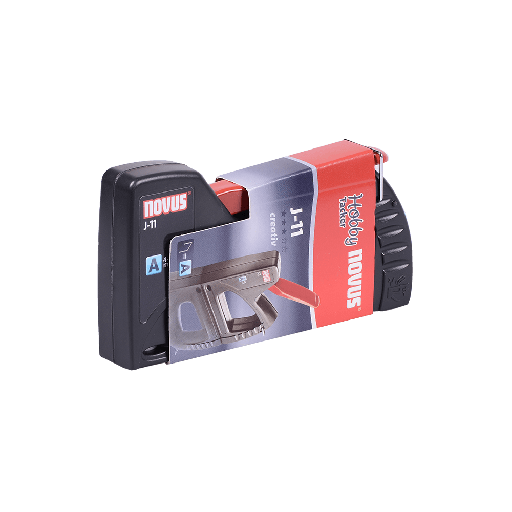 Oferte la Capsator manual Novus J-11, plastic ABS, pentru bricolaj, capse compatibile A 4-8 mm