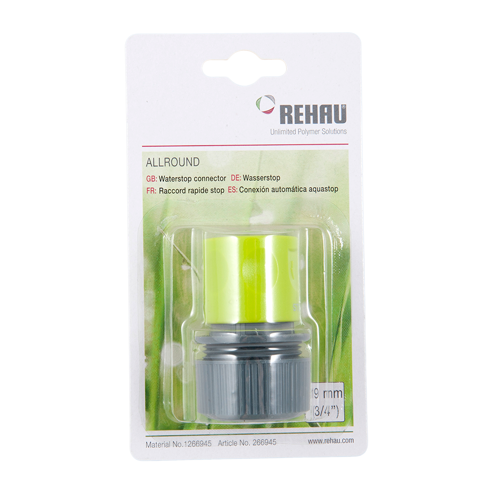Oferte la Cupla cu stop Rehau, 3/4, 19 mm