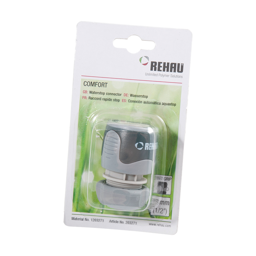 Oferte la Cupla cu stop Confort Rehau,1/2