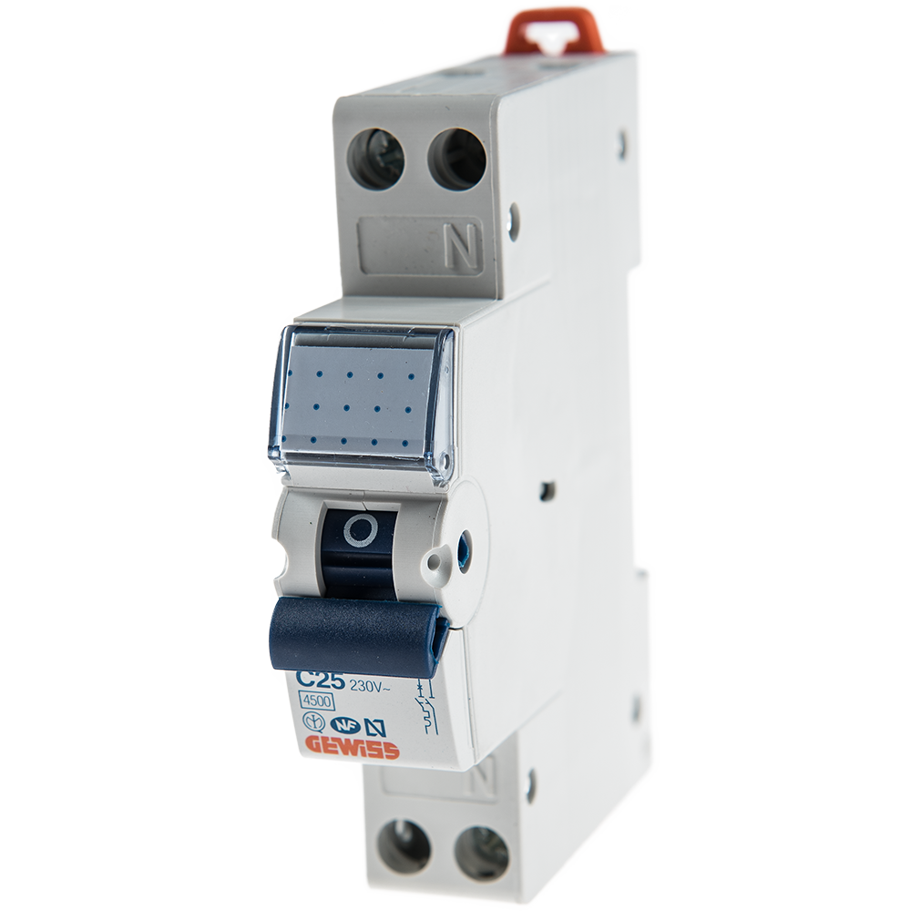 Oferte la  Intrerupator automat Gewiss GW90029, 1P+N, 25A