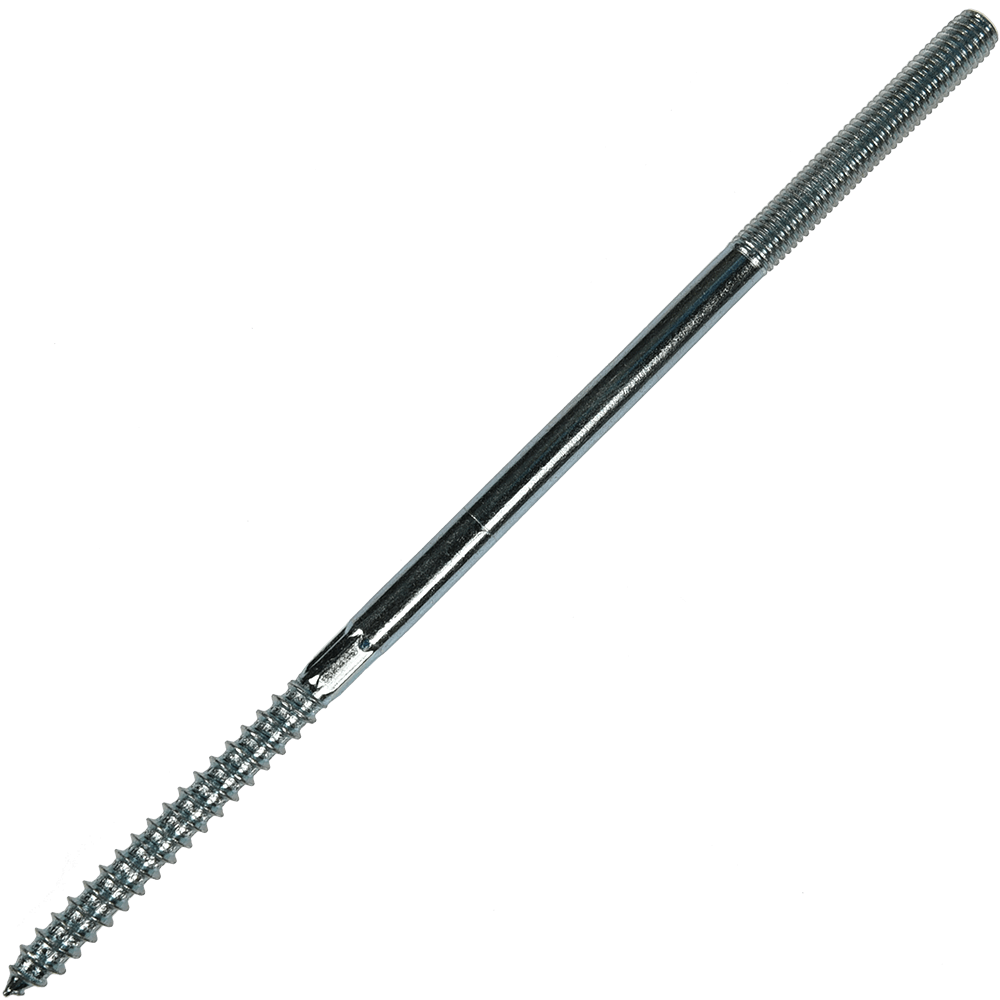 Oferte la Prezon pentru lemn si metal, otel zincat, M8 x 180 mm, L60/M50