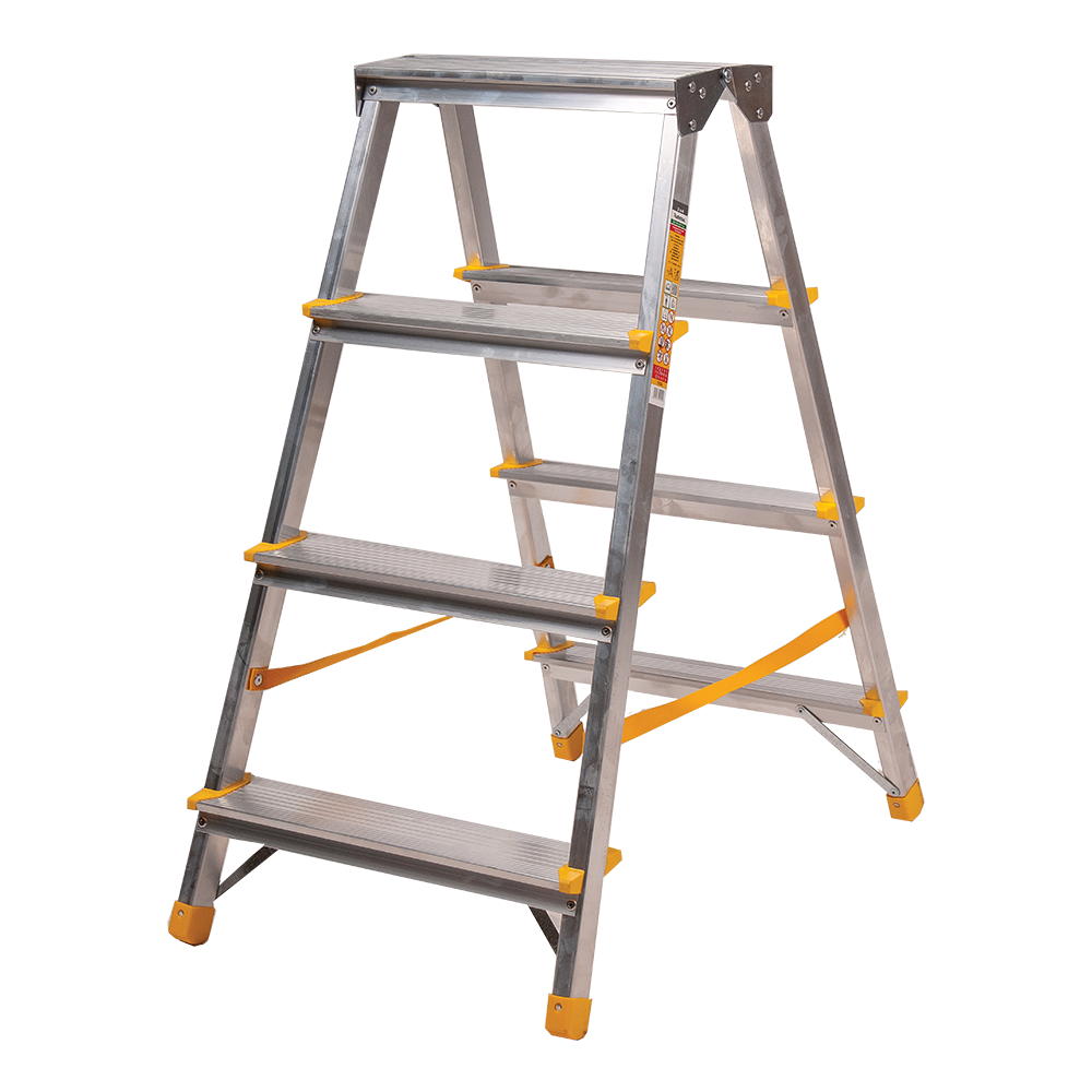 Oferte la Scara aluminiu, Eurostil, 2 tronsoane, 4 trepte