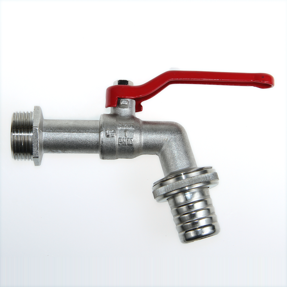 Oferte la Robinet sfera dublu serviciu KC3 Ferro, filet exterior, alama, argintiu, maner, 1