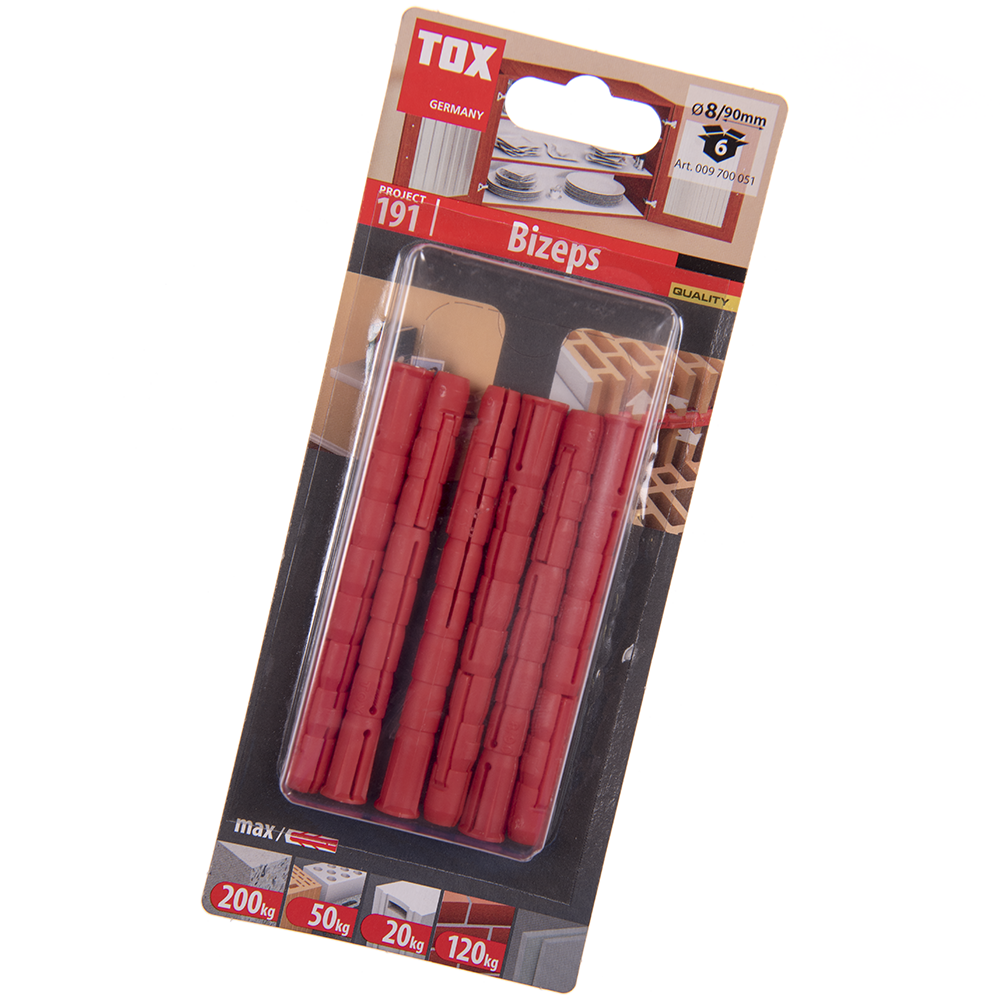 Oferte la Diblu Biseps PSD, plastic, 8 x 90 mm