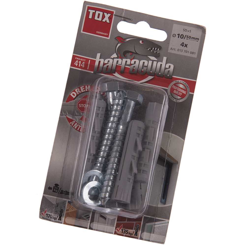 Oferte la Diblu Barracuda cu surub, 10 x 50 mm