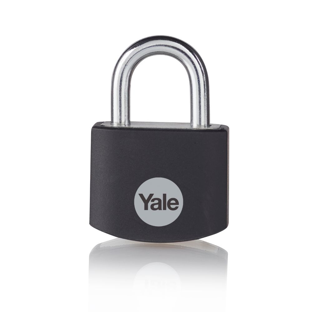 Oferte la Lacat din aluminiu, Yale Standard Protection, 25mm, 3 chei