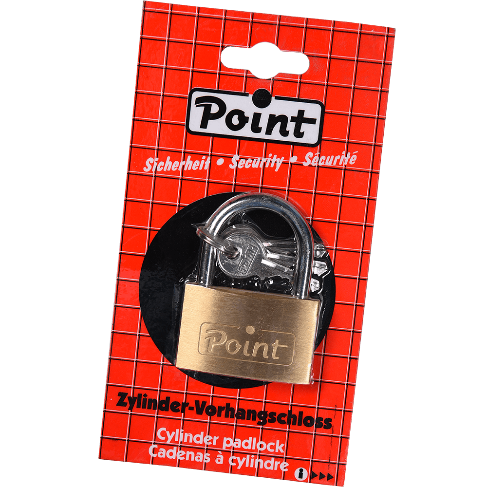 Oferte la Lacat din alama, Burg Wachter 500 Point, l 50mm, 3 chei
