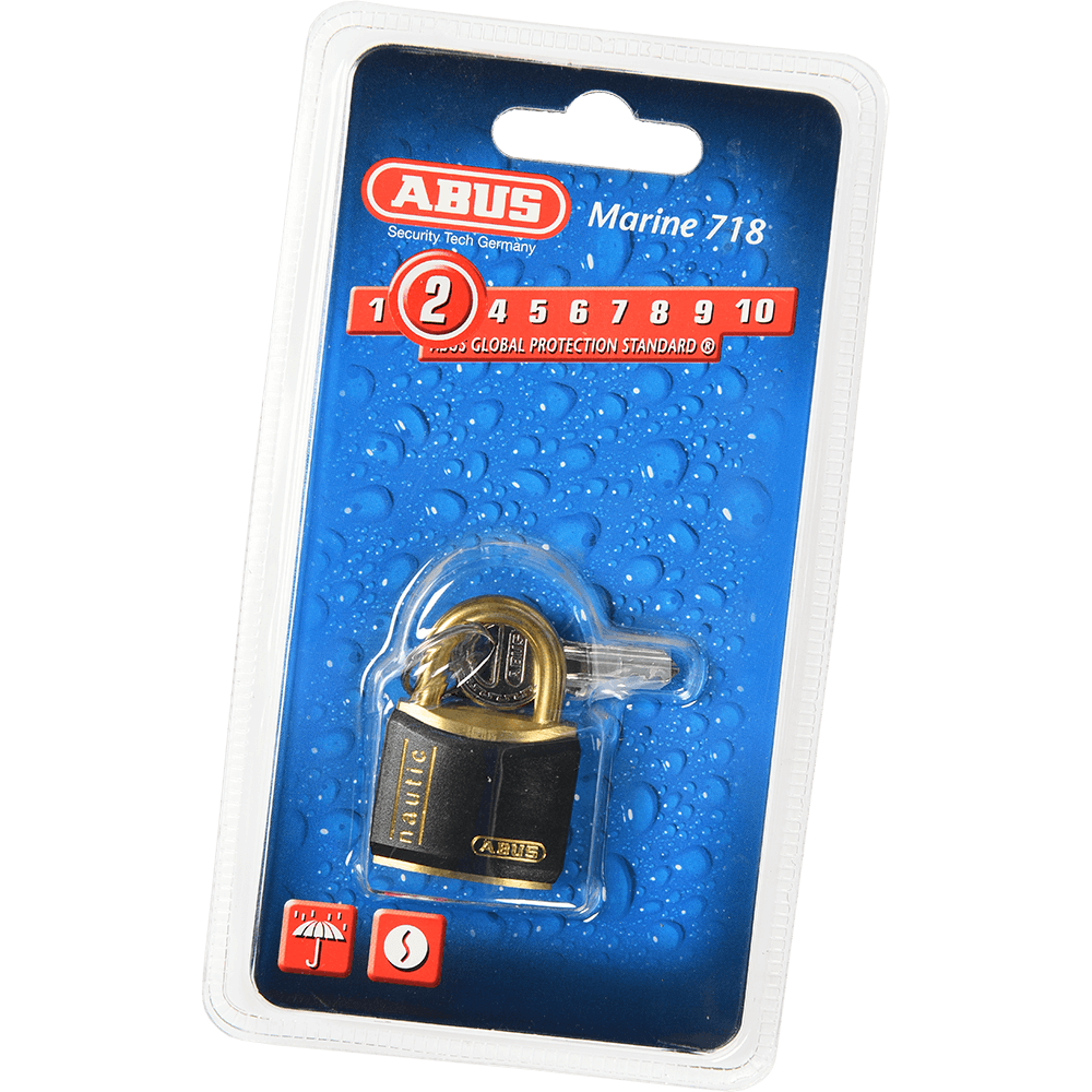 Oferte la Lacat din alama, Abus Marine 718, l 30mm, 2 chei