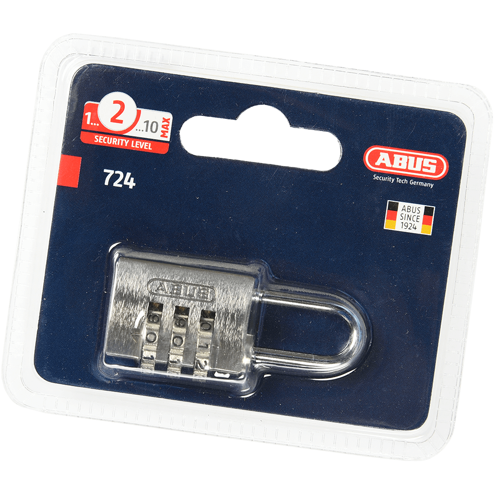 Oferte la Lacat din alama, Abus 724, l 20mm, cu cifru