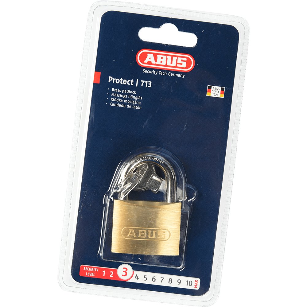 Oferte la Lacat din alama, Abus 713, l 40mm, 2 chei