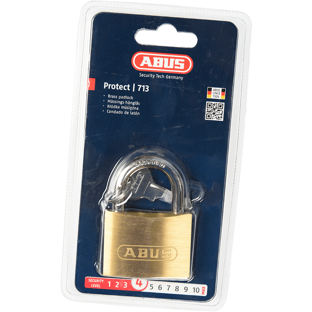 Oferte la Lacat din alama, Abus 713, l 50mm, 2 chei