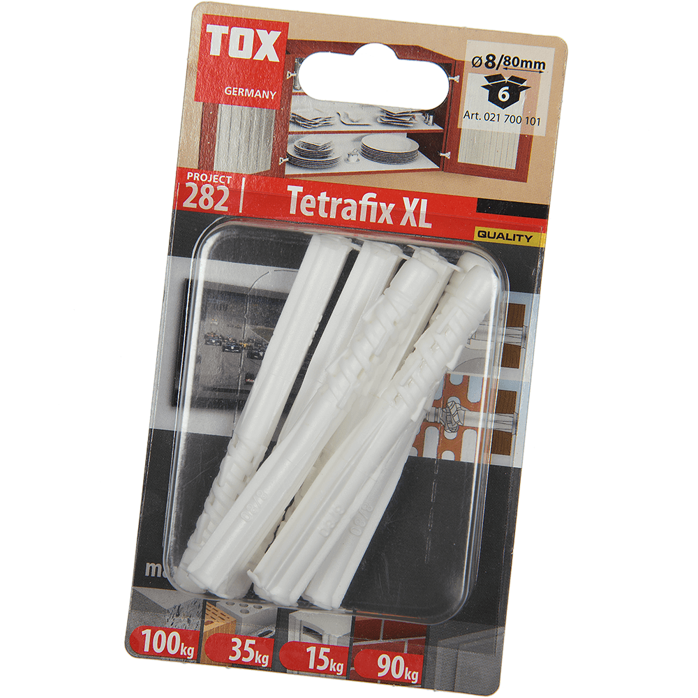 Oferte la Diblu Tetrafix XL TFS-L, 8 x 80 mm, 6 buc