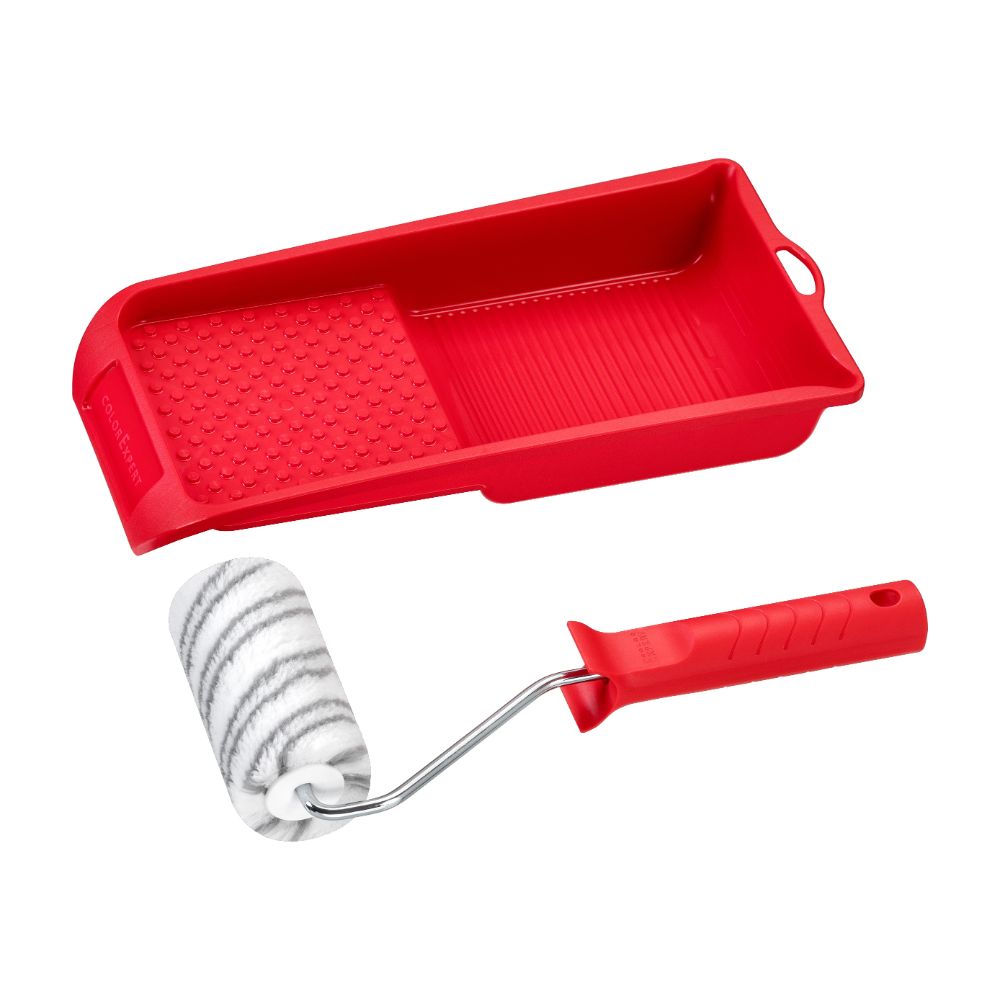 Oferte la Set trafalet poliester + maner + tava, Color Expert, 10 cm x 15 mm