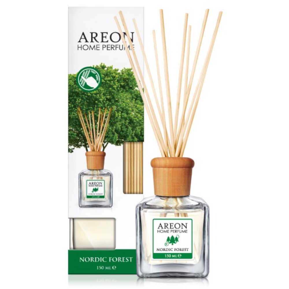 Oferte la Odorizant cu betisoare Areon Home Perfume, Nordic Forest , 150 ml 