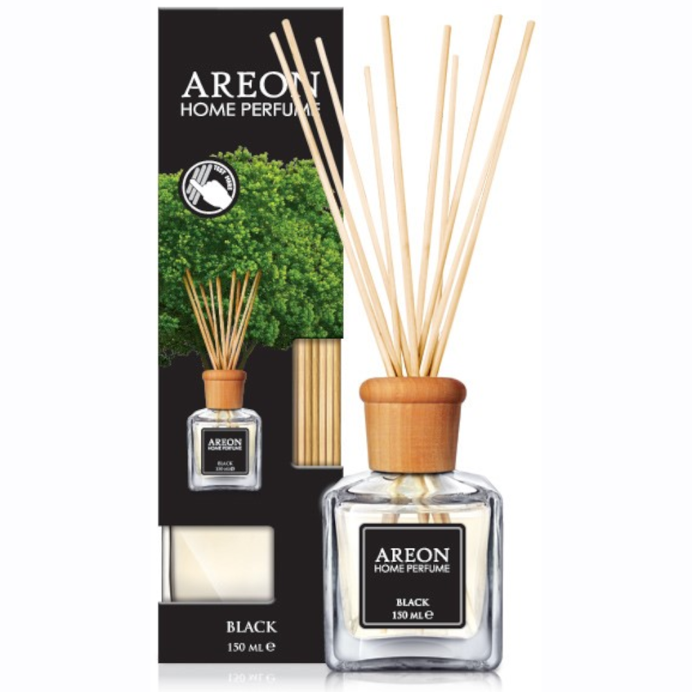 Oferte la Odorizant cu betisoare Areon Home Perfume, Black, 150 ml